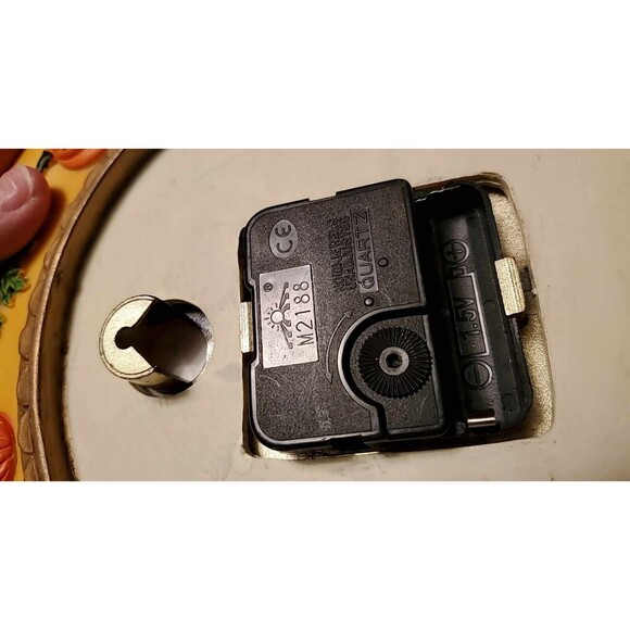 Fall Autumn Westminster Quartz Decorative Wall Clock Leaves Pumpkins Leaf - Picture 4 of 4